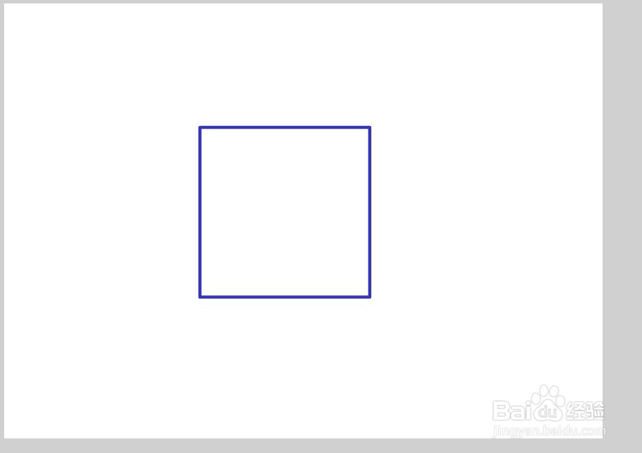 Flash如何绘制立体正方形
