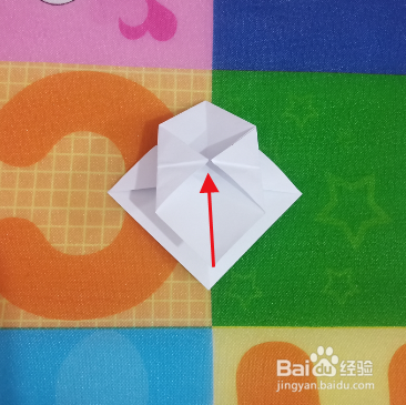 手工折纸之超级玛丽帽子的折法