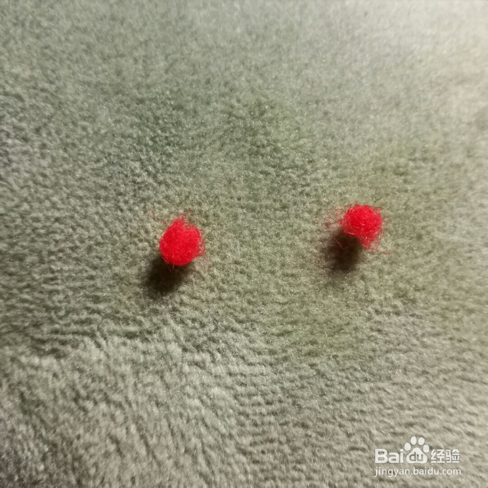 在家做的兔子挂件