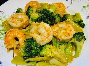 怎么做虾仁西兰花