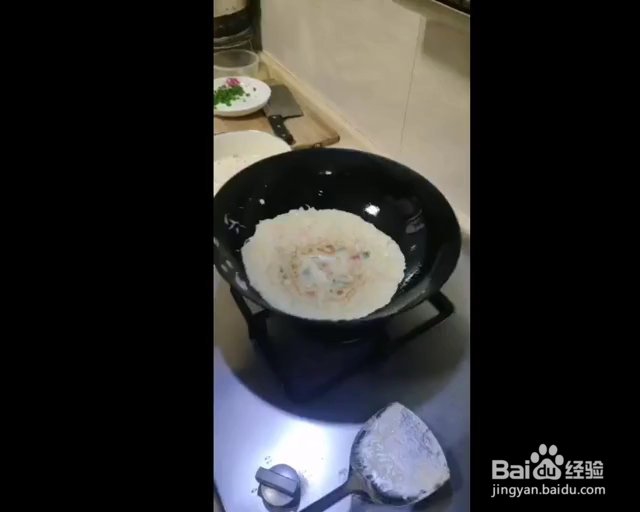 一学就会的虾皮鸡蛋饼