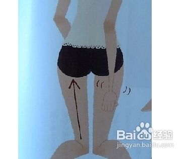 涂抹瘦腿精油按摩手法
