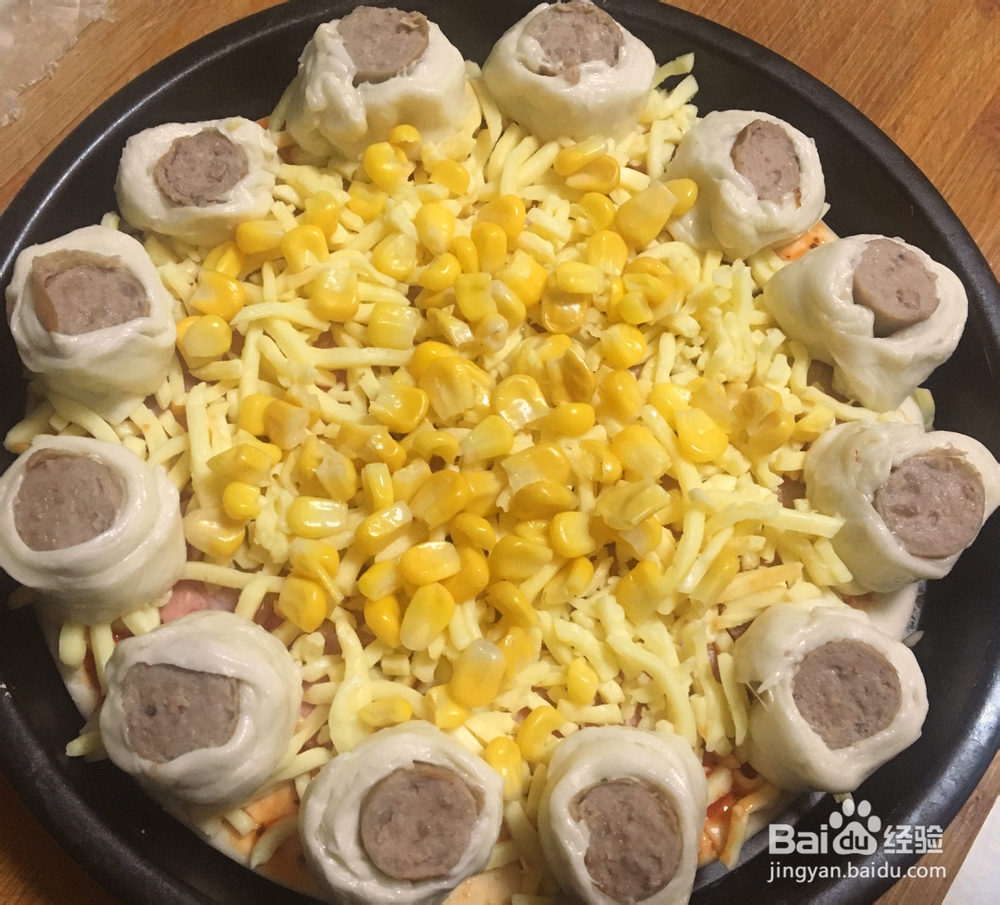 忍不住流口水的芝士火腿