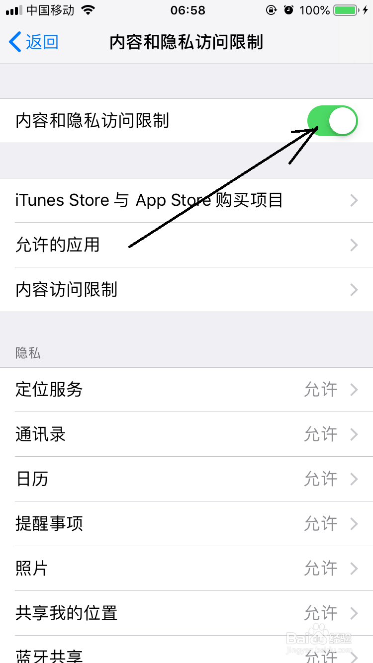 iphone预览网页如何设置成只允许打开的页面