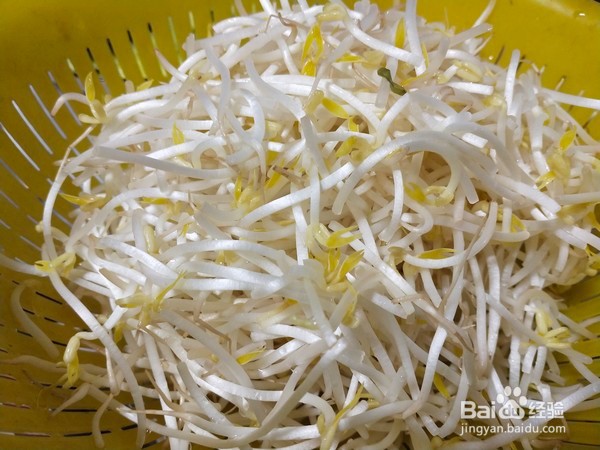 韭菜炒绿豆芽
