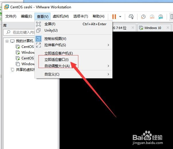 vmware虚拟机调整窗口大小