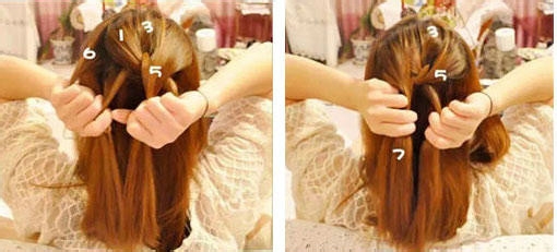 一种编发,男友、家长统统虏获