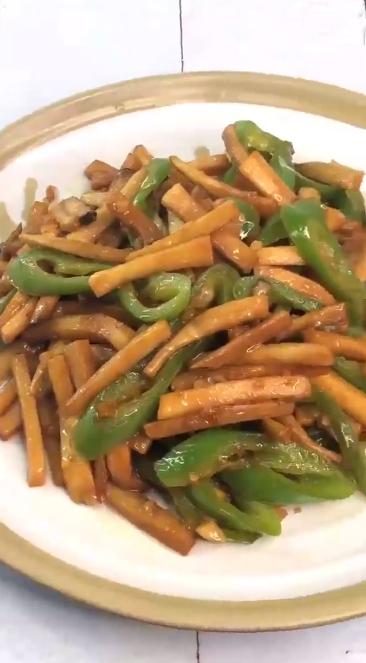 怎样做青椒炒杏鲍菇