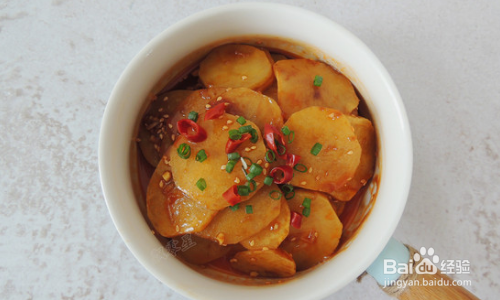 凉拌土豆片怎么做