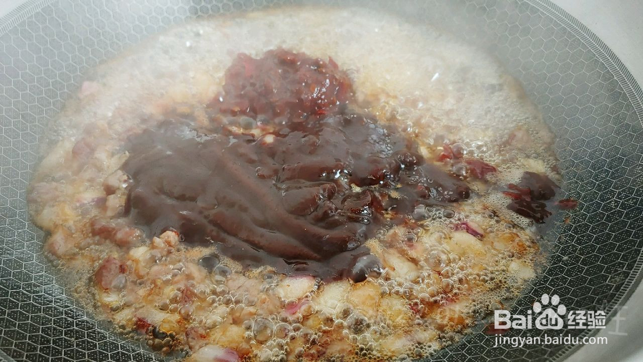 香辣葱葱炸肉酱的做法