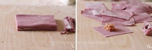 紫薯馄饨怎么做