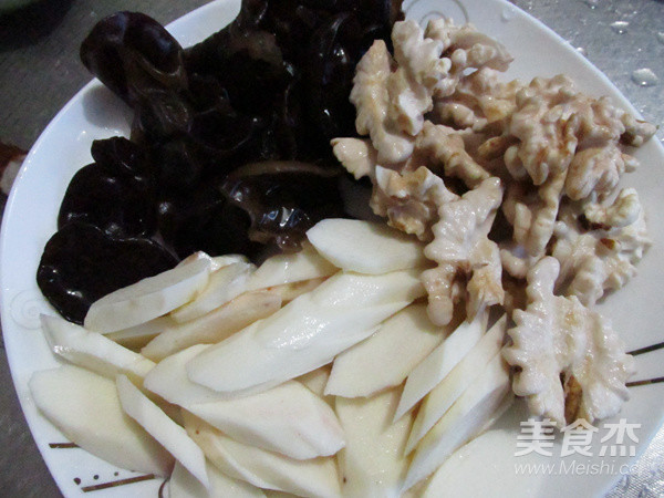 素炒木耳核桃山药片