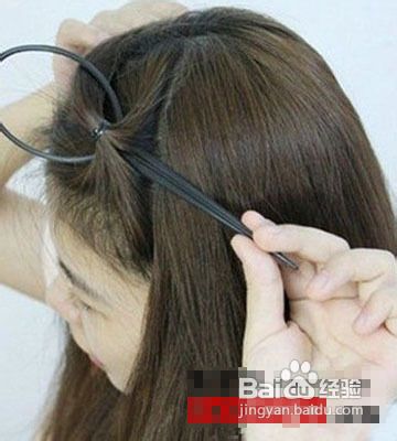 韩式鱼骨辫盘发教程打造精致女人