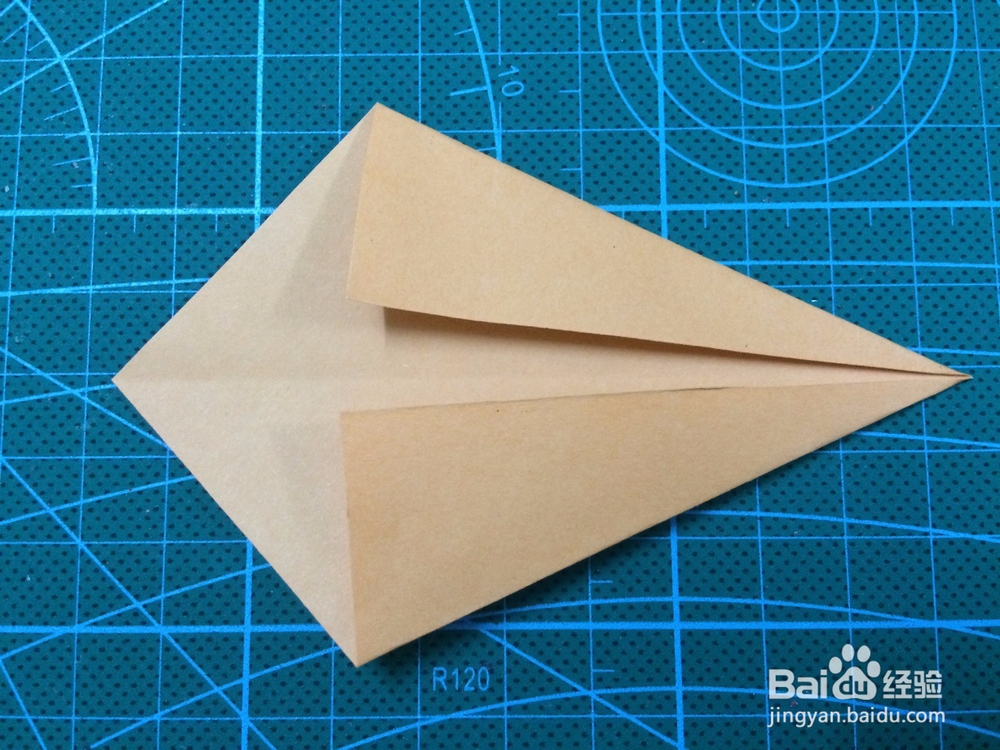 鸭子纸张怎么折（3）