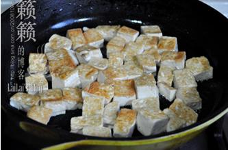 番茄肉末烧豆腐