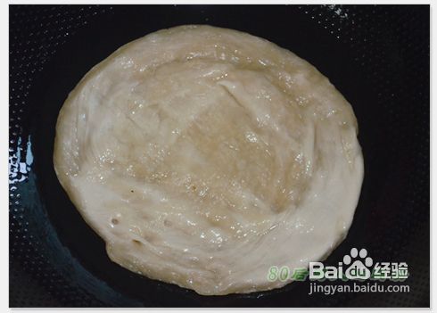 我的早中饭小展示--手抓饼怎样成早餐