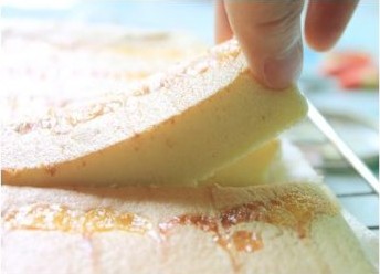 柚子酱戚风蛋糕