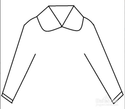 女生外套的简单画法