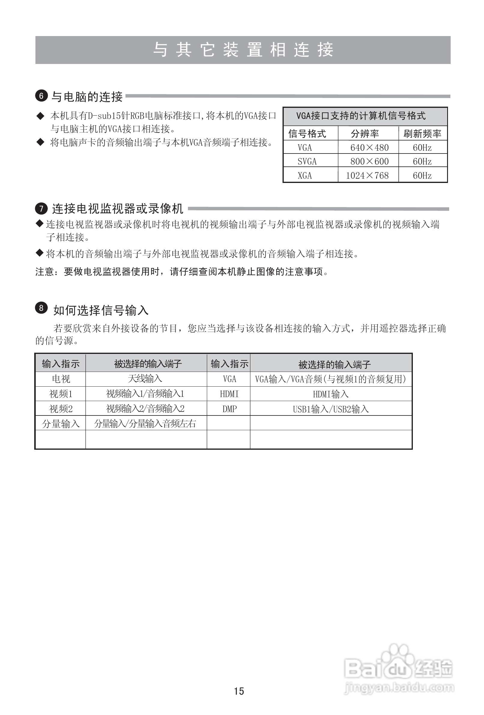 海信TLM39E01液晶彩电使用说明书:[2]