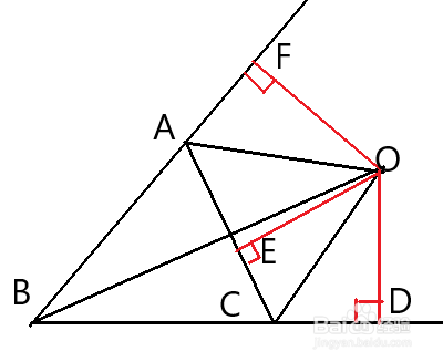 三角形旁心的概念及一些结论