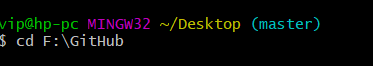 Git Bash Here上传项目到github