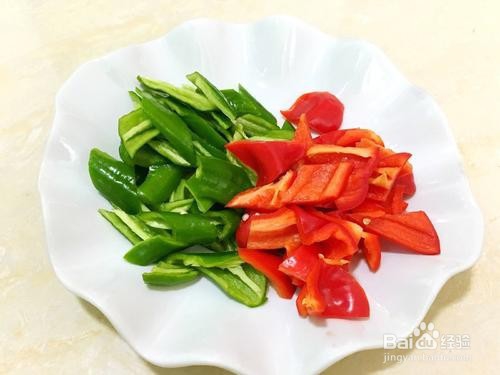 蒜香青椒炒猪心做法
