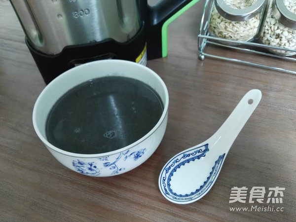 花生黑芝麻糊