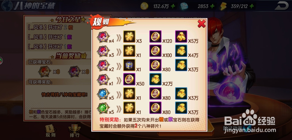 蒸汽拳皇手游八神的宝藏玩法怎么玩?