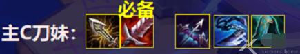 《云顶之弈》s6.5名流刀妹阵容搭配攻略