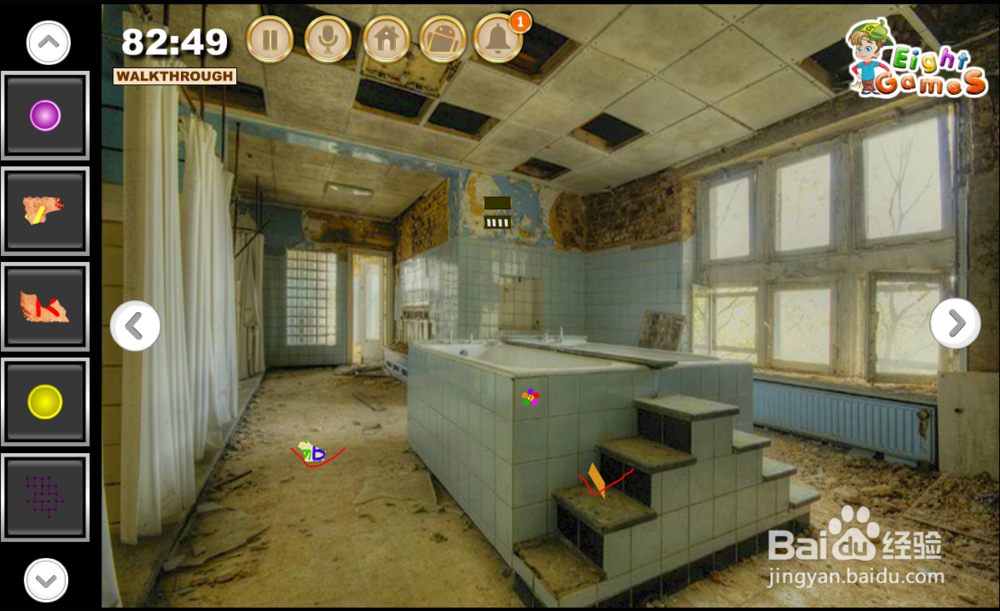 《逃出老旧别墅》小游戏攻略(五)