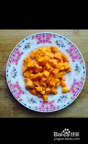 家庭版自制美味养胃南瓜粥