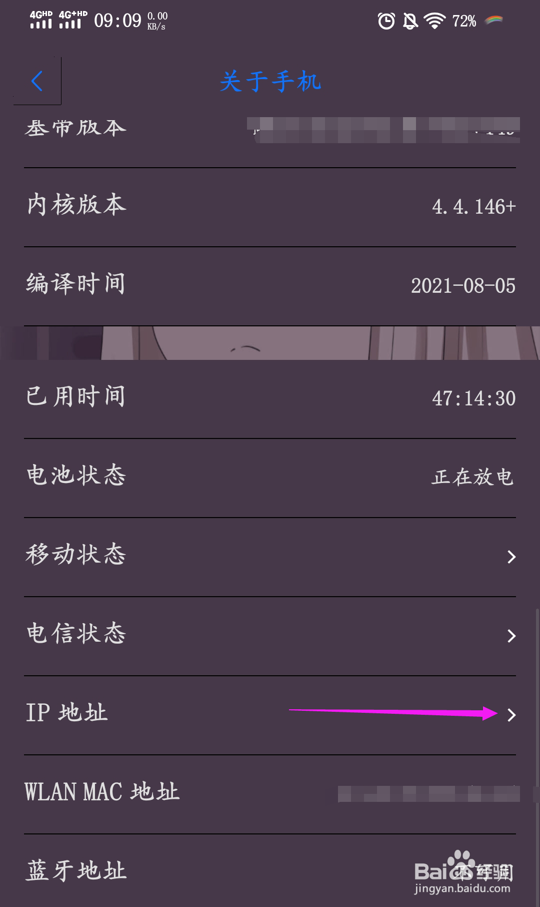 怎样查看手机的ip地址