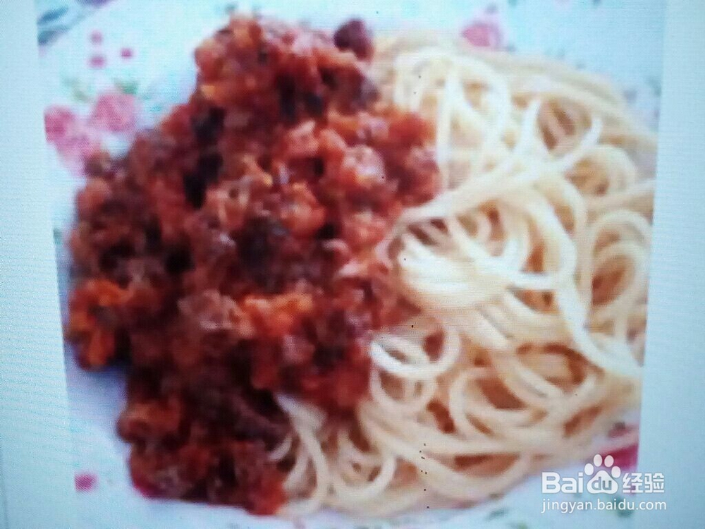 肉酱菜蔬意大利面制作方法
