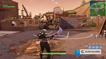 堡垒之夜 篮球场位置