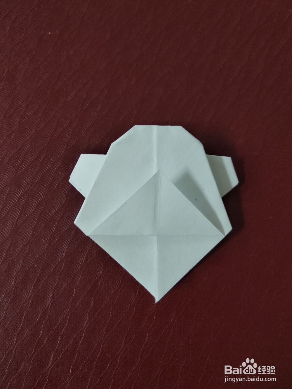 小狗头的简单折纸方法