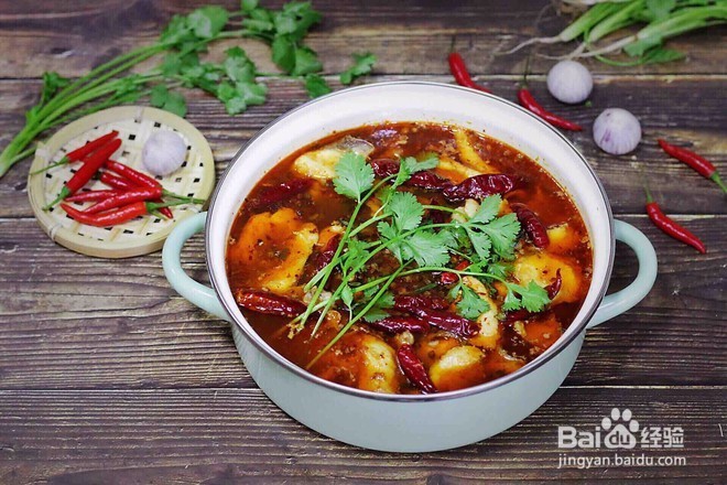 香辣水煮鱼做法!