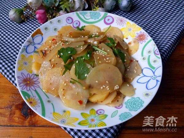 凉拌土豆片的做法