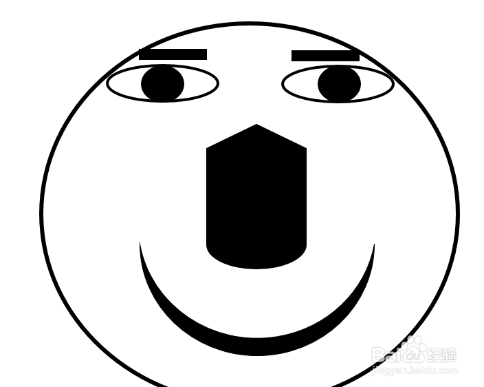 如何使用Word制作婴儿用的太阳人脸型视觉图片？