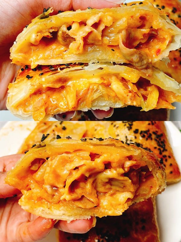 芝士肥牛泡菜饼