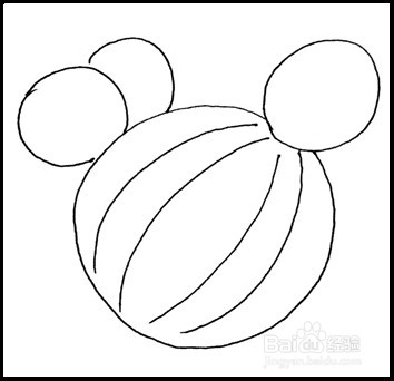 怎样画简笔画（花卉）：[5]仙人球