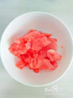 西瓜奶冻的做法