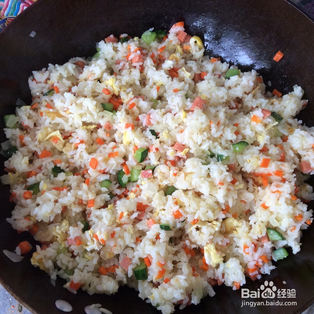 扬州炒饭的做法