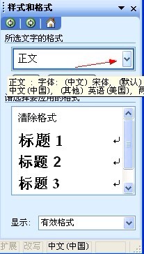 Word 2003怎样新建样式