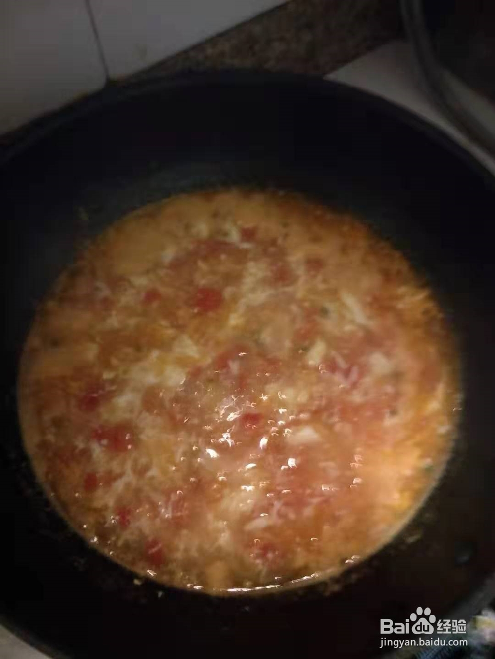 味道极好的番茄蛋汤
