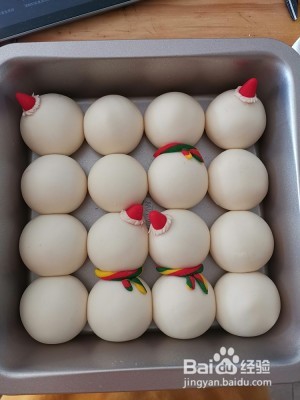 雪人馒头的简易做法