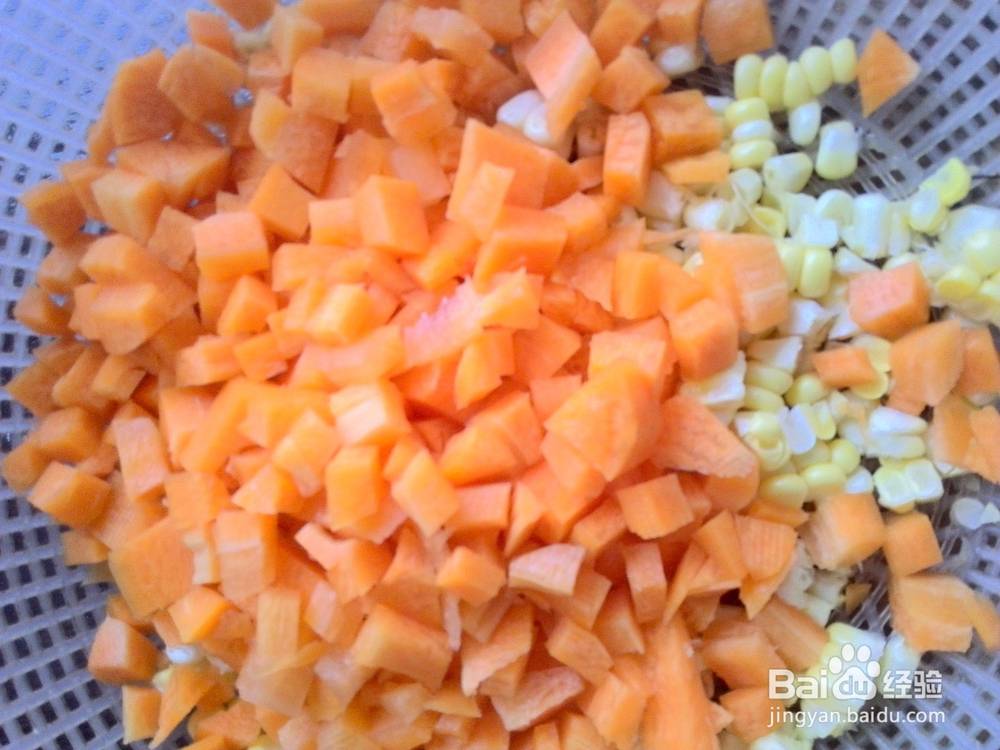 青瓜胡萝卜焖虾饺