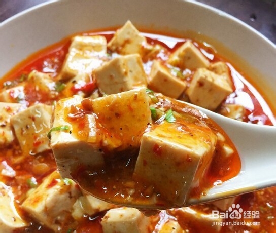 麻婆豆腐的制作方法