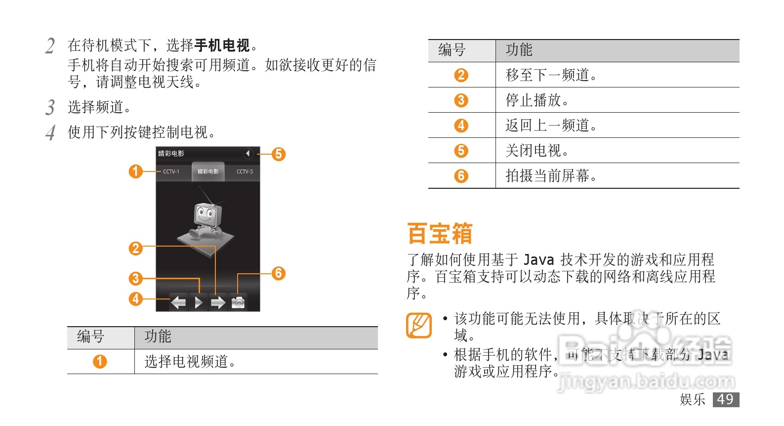 三星GT-I7680手机使用说明书:[5]