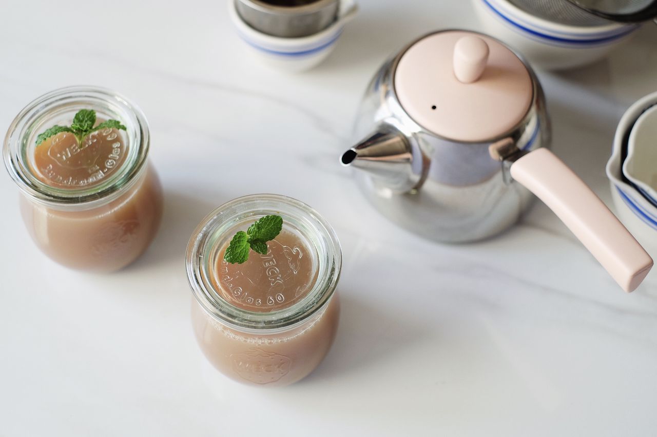 薄荷伯爵茶冻这样做更好吃