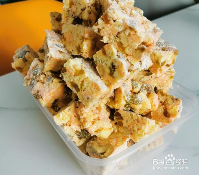 雪花沙琪玛棉花糖版的做法